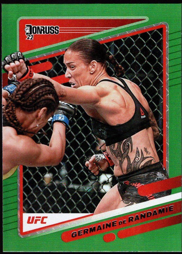 Germaine de Randamie 2022 Panini Donruss UFC Base #59 Green
