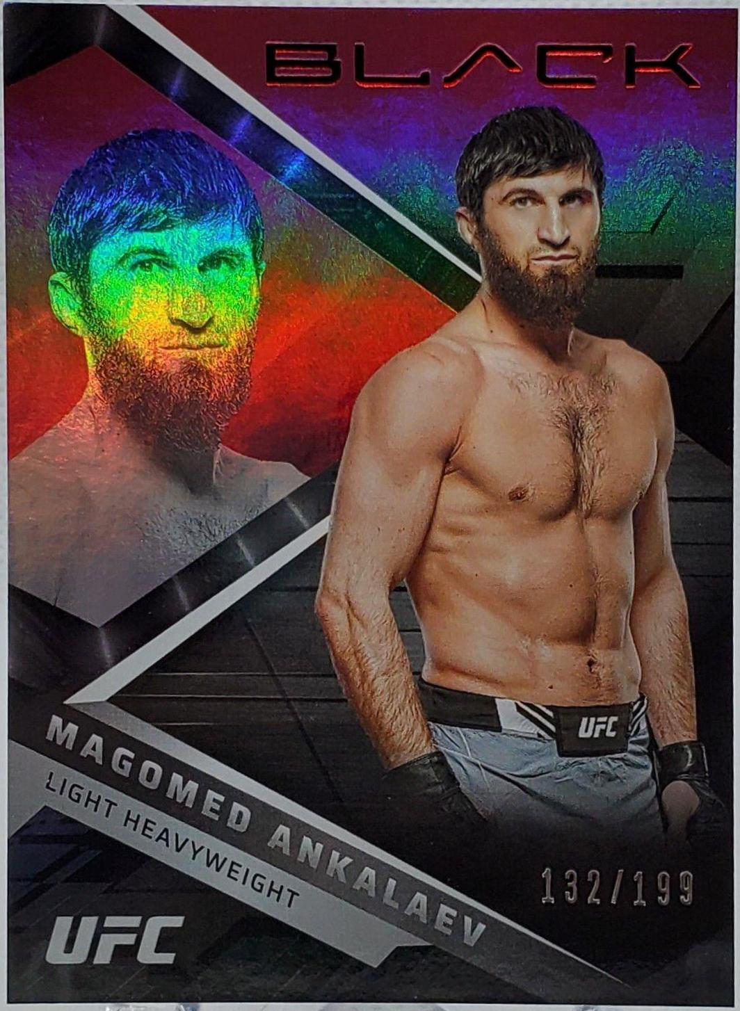 Magomed Ankalaev 2022 Panini Chronicles UFC Base Black #211 Gold