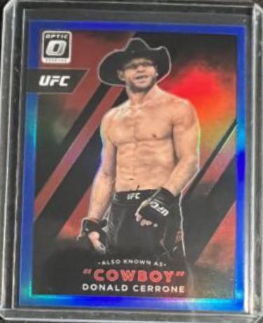 Donald Cerrone 2022 Panini Donruss Optic UFC Also Known As #21 Blue