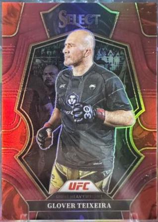 Glover Teixeira 2023 Panini Select UFC Premier Level #163 Maroon