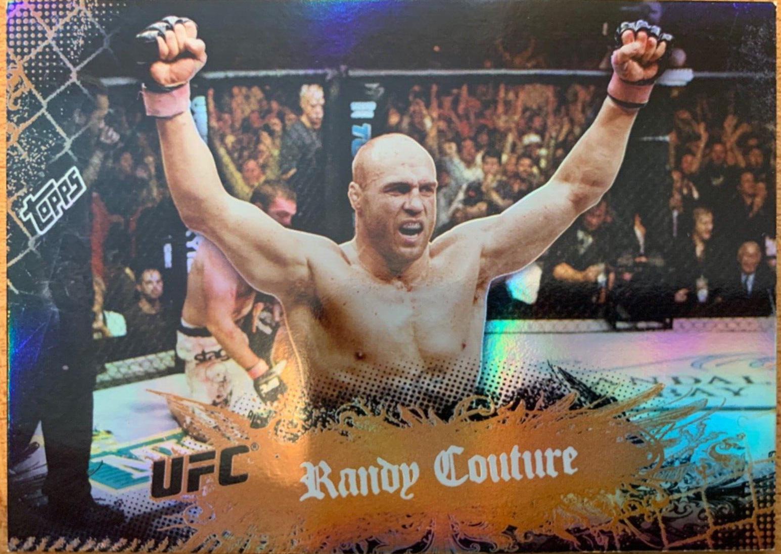 Randy Couture 2010 Topps UFC Main Event Base #42 Bronze