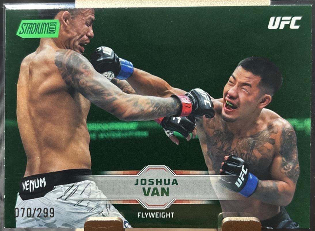 Joshua Van 2026 Topps Stadium Club UFC Base #2 Green