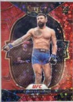 Chris Gutierrez 2023 Panini Select UFC Concourse #100 Red Disco