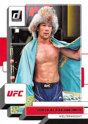 Shavkat Rakhmonov 2023 Panini Donruss UFC Base #109 Black