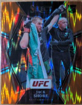 Jack Shore 2022 Panini Select UFC Premier Level #187 Orange Flash