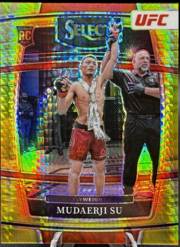 Su Mudaerji 2022 Panini Select UFC Concourse #73 Lucky Envelopes