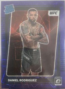 Daniel Rodriguez 2022 Panini Donruss Optic UFC Base #109 Purple Velocity