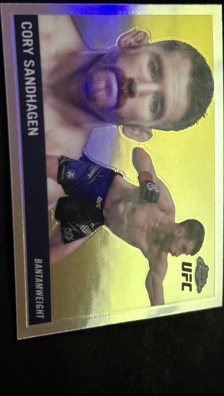 Cory Sandhagen 2025 Topps Chrome UFC 1955 Topps #55T-21 Refractor
