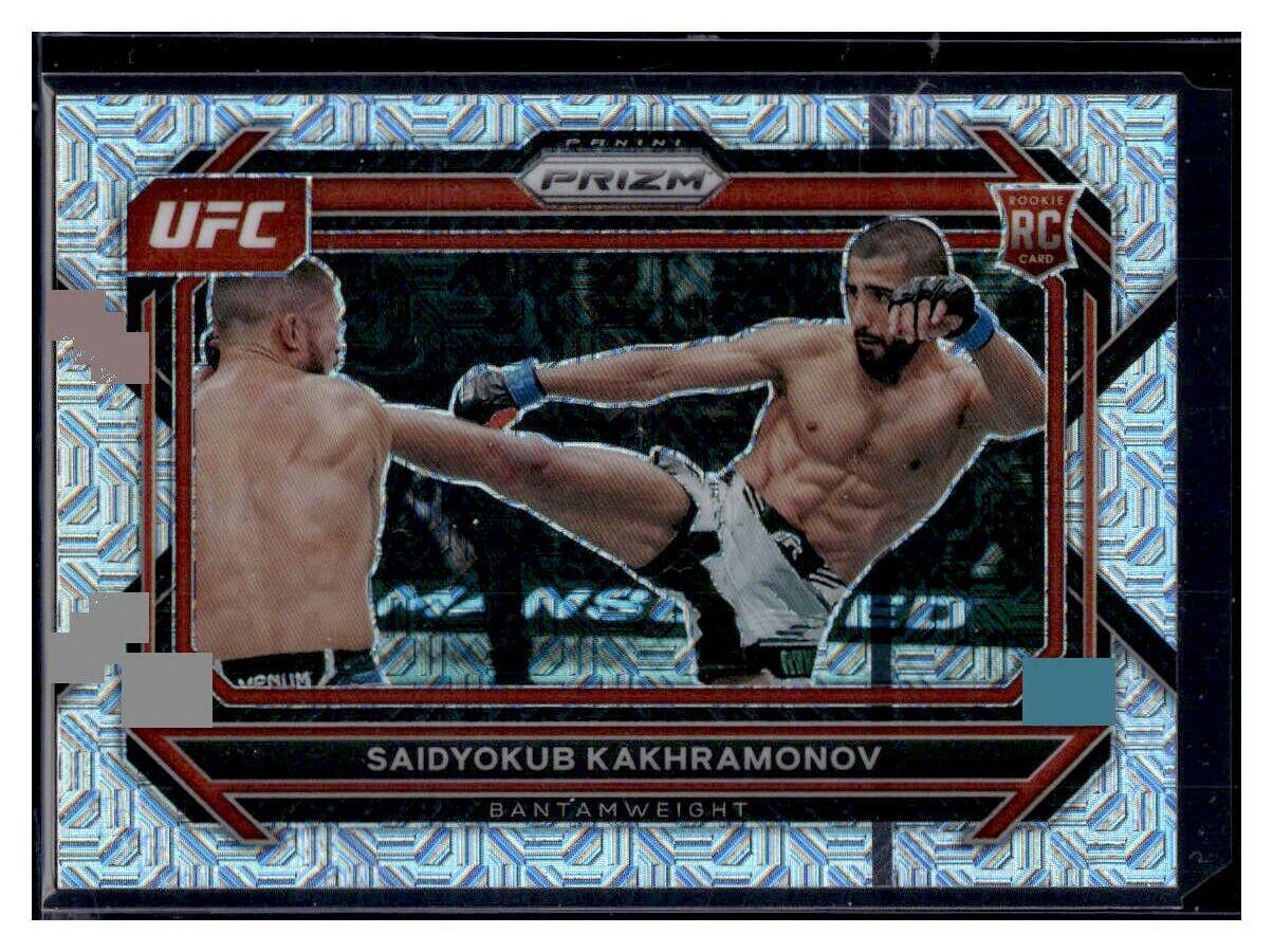 Saidyokub Kakhramonov 2023 Panini Prizm UFC Base #41 Mojo