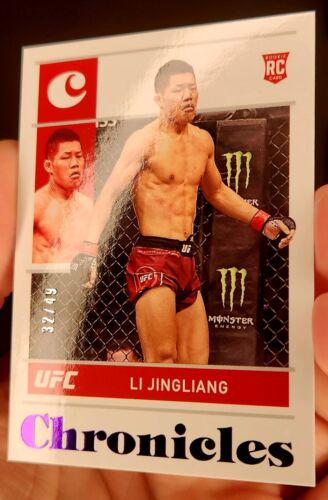 Li Jingliang 2022 Panini Chronicles UFC Base Chronicles #81 Purple