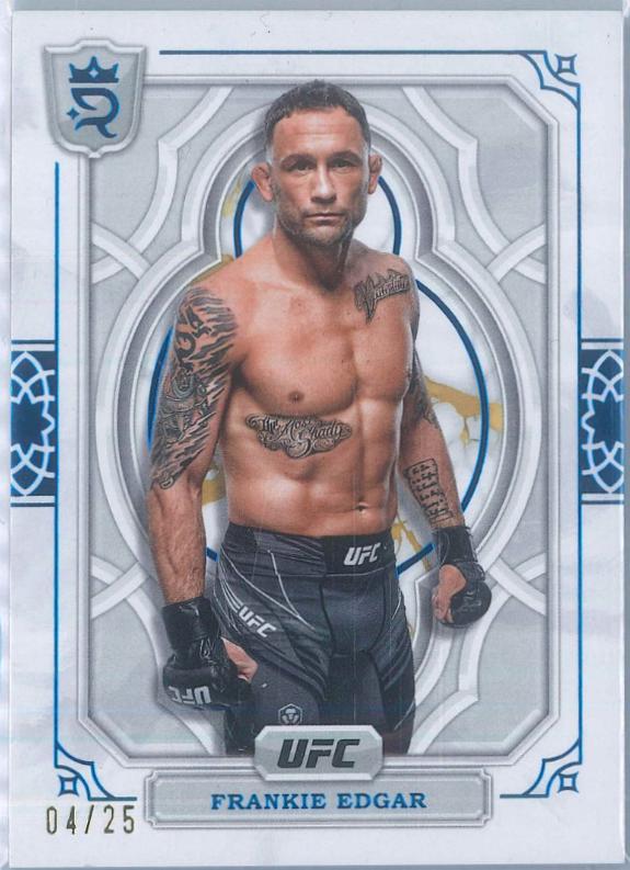 Frankie Edgar 2024 Topps Royalty UFC Base #43 Blue