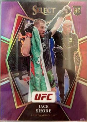 Jack Shore 2022 Panini Select UFC Premier Level #187 Purple