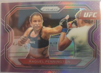 Raquel Pennington 2021 Panini Prizm UFC Base #185 Purple