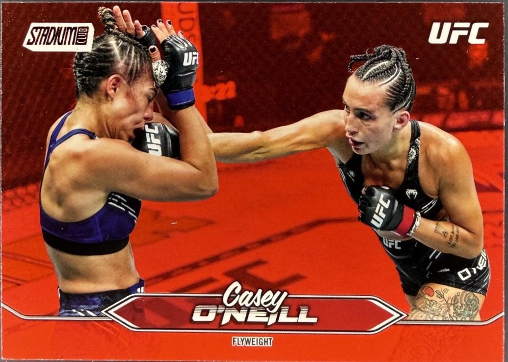 Casey O'Neill 2025 Topps Stadium Club UFC Base #63 Red