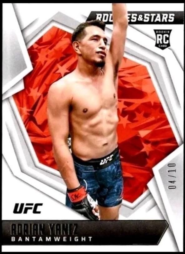 Adrian Yanez 2022 Panini Chronicles UFC Base Rookies and Stars #183 Gold