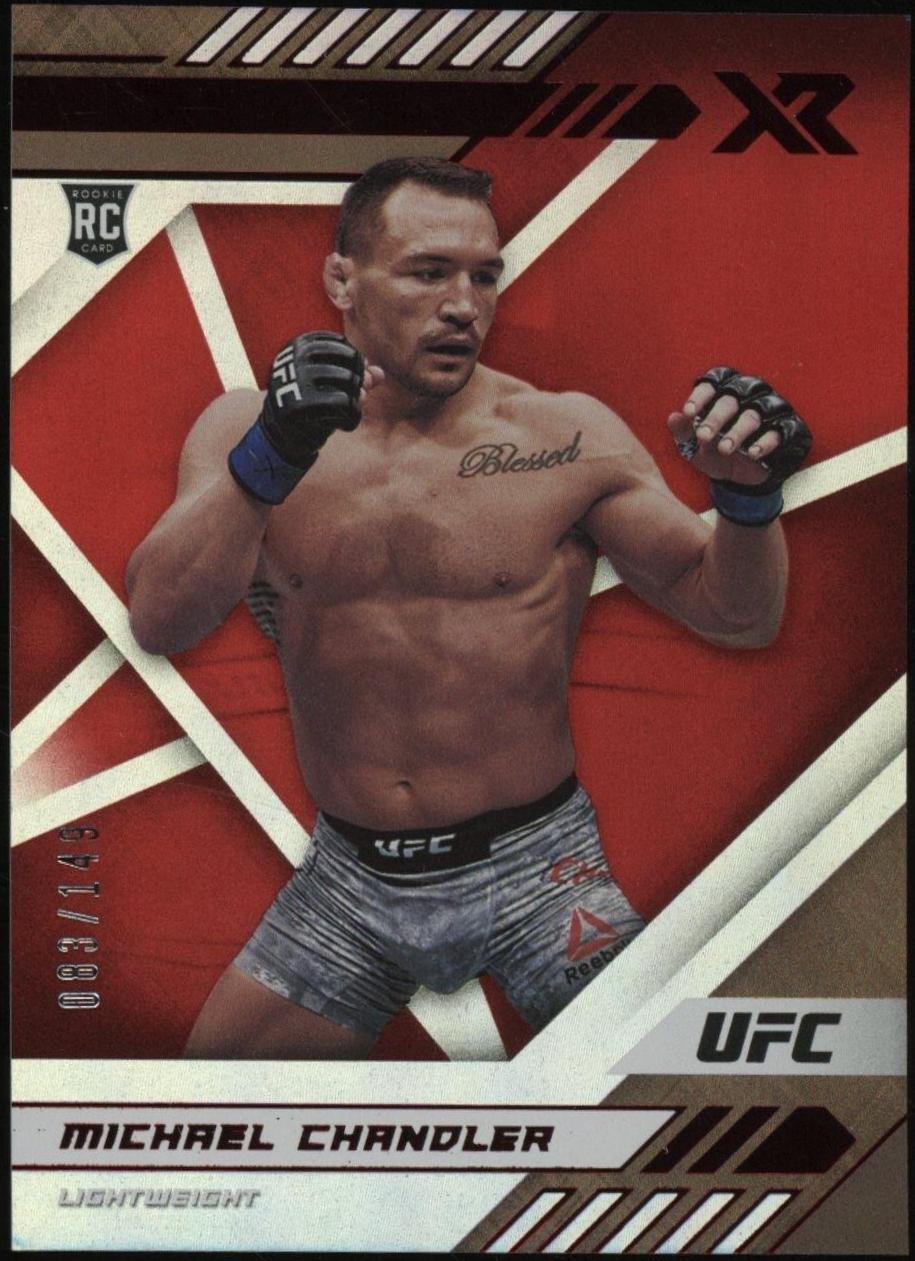 Michael Chandler 2021 Panini Chronicles UFC Base XR #182 Red