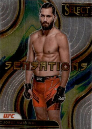 Jorge Masvidal 2023 Panini Select UFC Sensations #29 Black