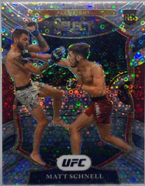Matt Schnell 2021 Panini Select UFC Concourse #85 Disco