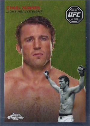 Chael Sonnen 2024 Topps Chrome UFC 1954 Topps #FFT-15 Superfractor