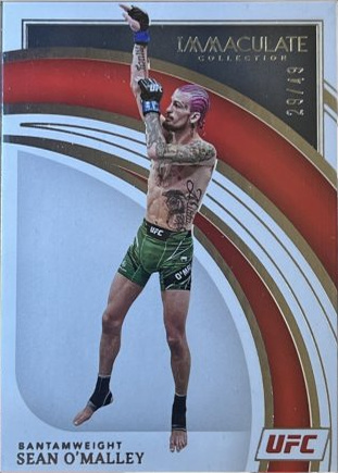 Sean O'Malley 2022 Panini Immaculate UFC Base #16 Platinum