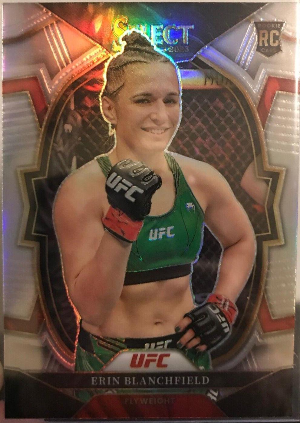 Erin Blanchfield 2023 Panini Select UFC Concourse #14 Silver