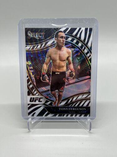 Tony Ferguson 2021 Panini Select UFC Octagonside #297 Zebra