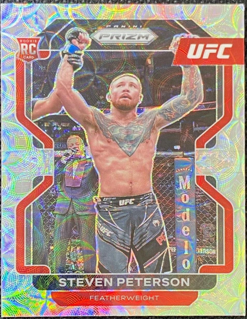Steven Peterson 2022 Panini Prizm UFC Base #104 Premium