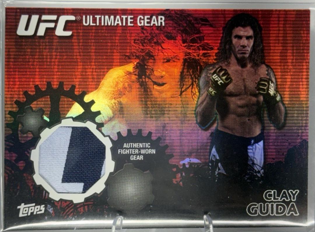 Clay Guida 2010 Topps UFC Ultimate Gear Relics #UG-CG Onyx