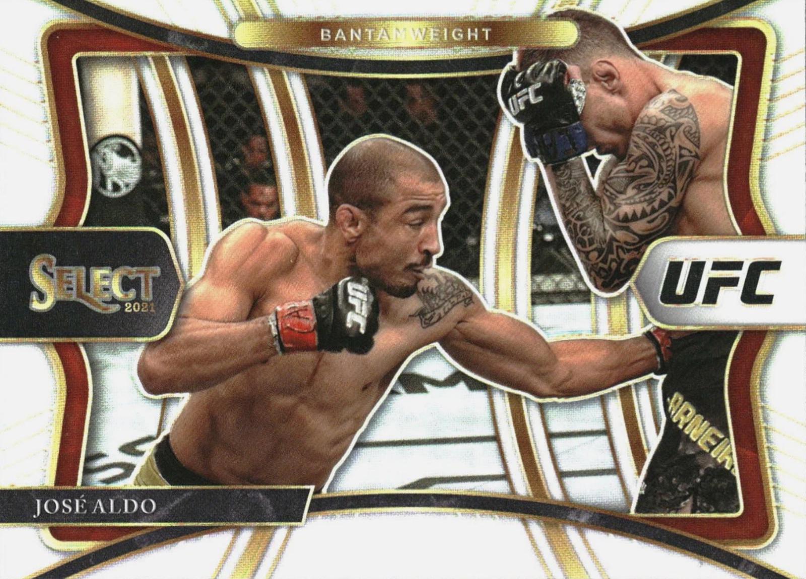 José Aldo 2021 Panini Select UFC Premier Level #144 Silver