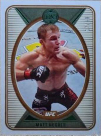 Matt Hughes 2022 Panini Chronicles UFC Base Legacy #148 Green