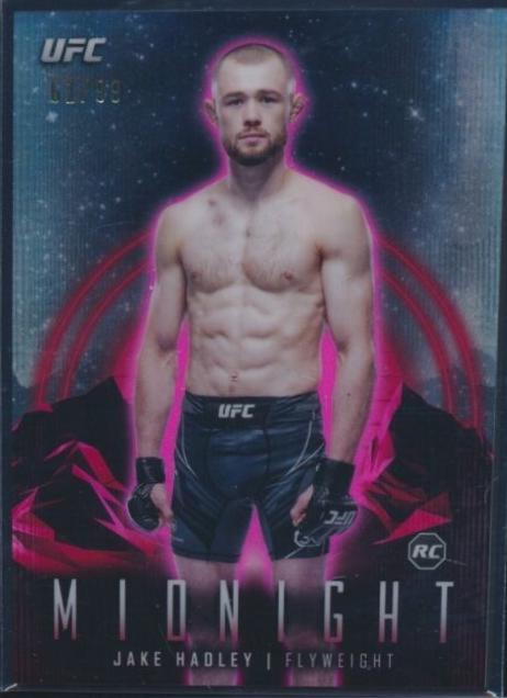 Jake Hadley 2024 Topps Midnight UFC Base #33 Twilight