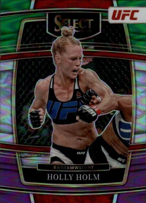 Holly Holm 2022 Panini Select UFC Concourse #19 Tri Color