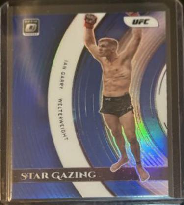 Ian Machado Garry 2022 Panini Donruss Optic UFC Star Gazing #10 Blue