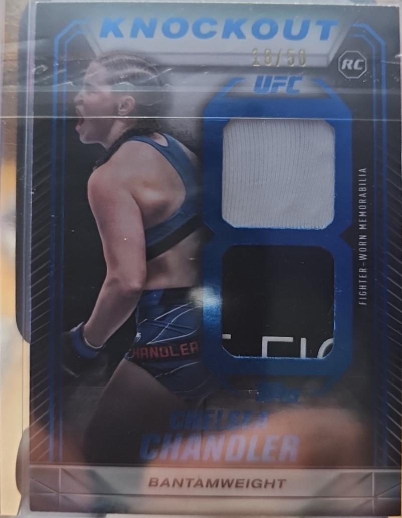 Chelsea Chandler 2024 Topps Knockout UFC Base #22 Blue