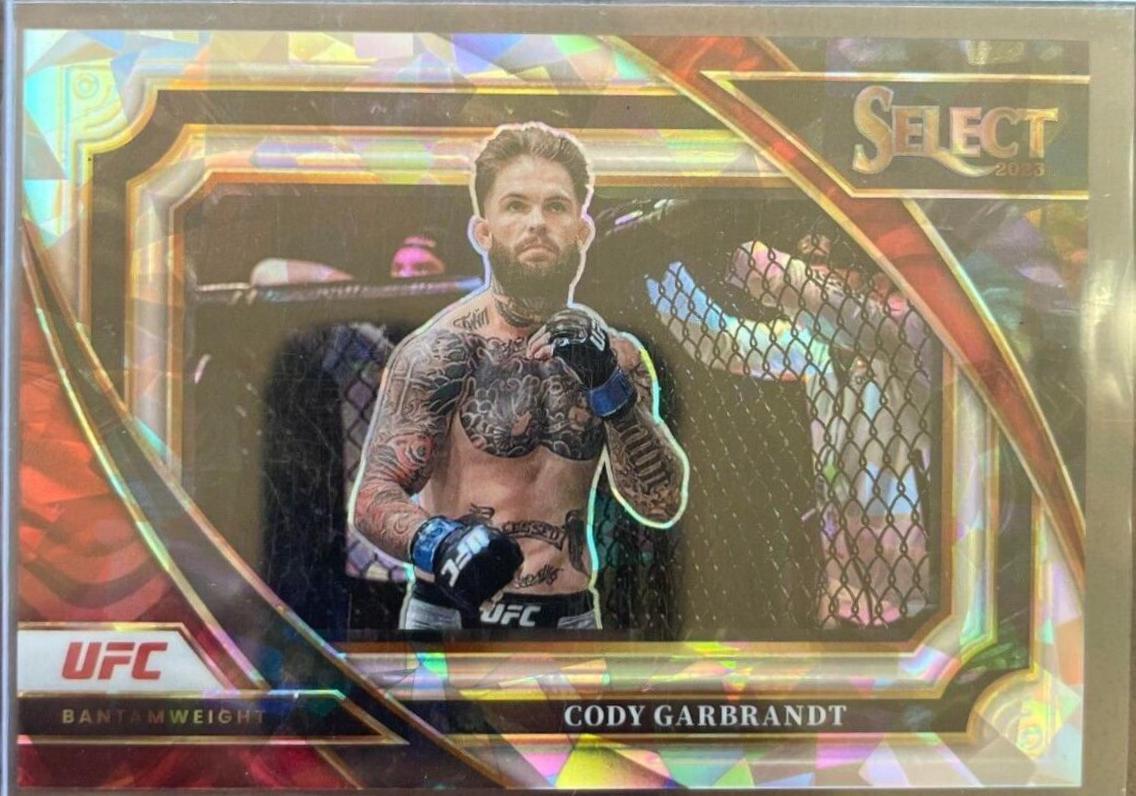 Cody Garbrandt 2023 Panini Select UFC Mezzanine #301 Cracked Ice