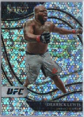 Derrick Lewis 2021 Panini Select UFC Octagonside #269 Disco