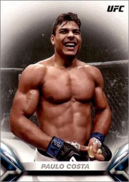 Paulo Costa 2018 Topps UFC Knockout Base #51 Red