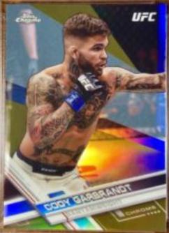Cody Garbrandt 2017 Topps Chrome UFC Base #58 Gold