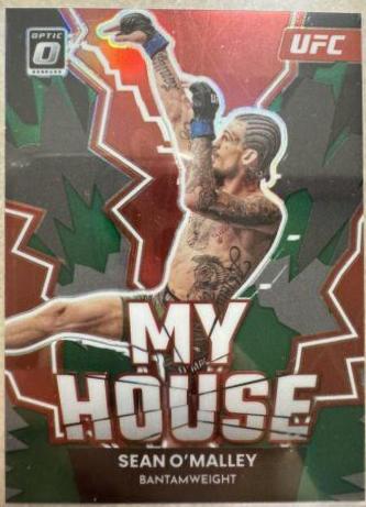 Sean O'Malley 2023 Panini Donruss Optic UFC My House #23 Green