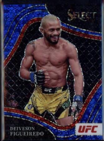 Deiveson Figueiredo 2022 Panini Select UFC Octagonside #293 Blue Disco