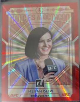 Megan Olivi 2022 Panini Donruss UFC Base #223 Red