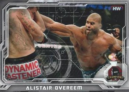 Alistair Overeem 2014 Topps UFC Champions Base #151 Red