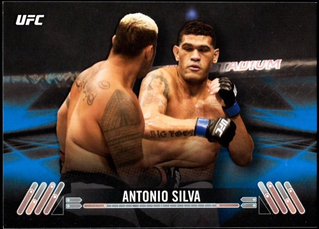 Antonio Silva 2017 Topps UFC Knockout Base #35 Blue