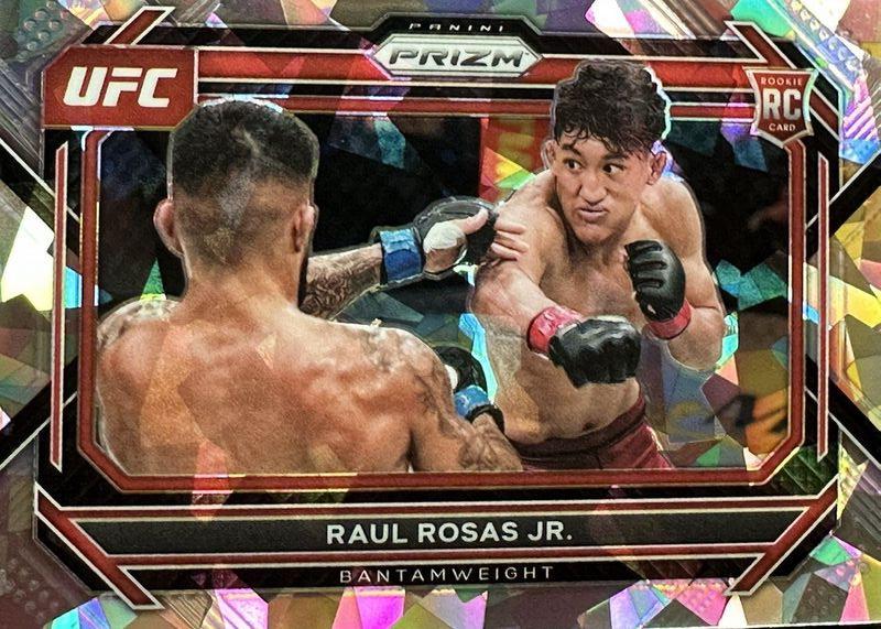 Raul Rosas 2023 Panini Prizm UFC Base #8 Ice