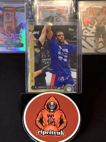 Aljamain Sterling 2015 Topps UFC Chronicles Base #227 Gold