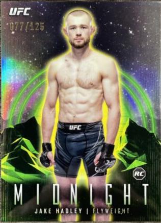 Jake Hadley 2024 Topps Midnight UFC Base #33 Morning