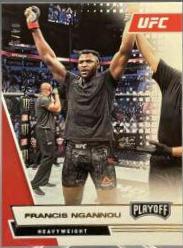 Francis Ngannou 2021 Panini Chronicles UFC Base Crusade #230 Gold