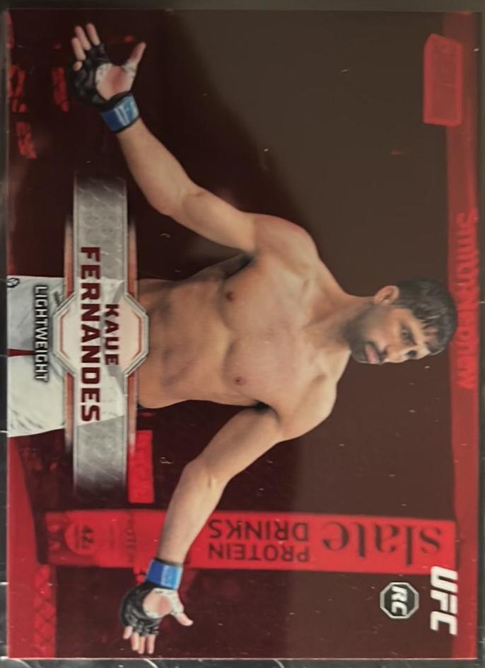 Kaue Fernandes 2026 Topps Stadium Club UFC Base #182 Red
