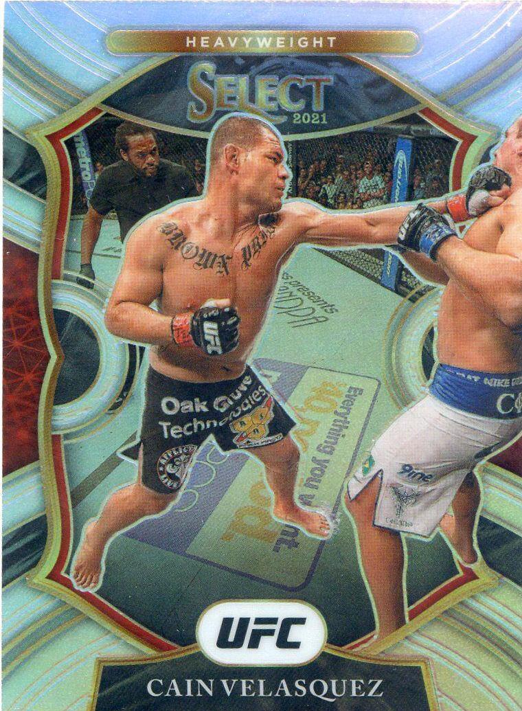 Cain Velasquez 2021 Panini Select UFC Concourse #28 Silver