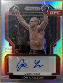 Joe Lauzon 2022 Panini Prizm UFC Signatures #41 Silver
